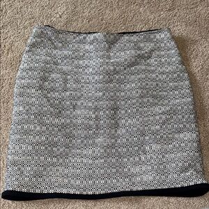 White House Black Market Monochrome Pencil Skirt